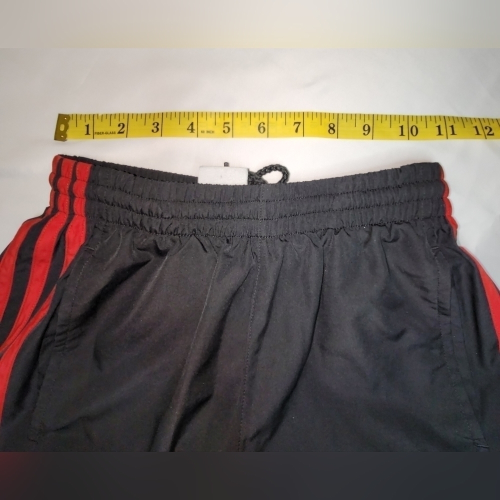 Adidas Youth Red and Black Track Pants Size Small - Picture 10 of 13